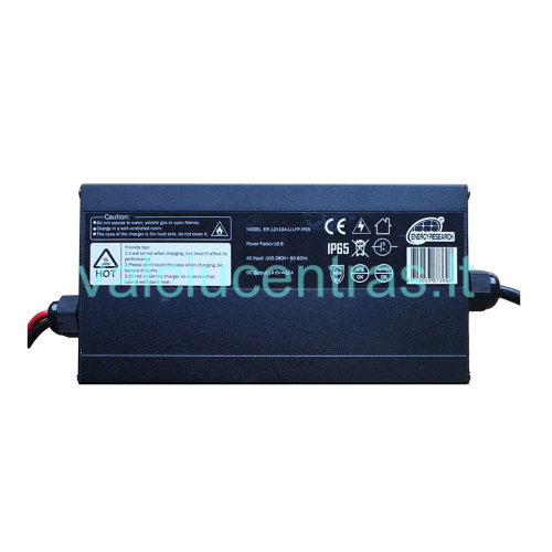 ENERGY RESEARCH 12V/10A Ličio jonų įkroviklis